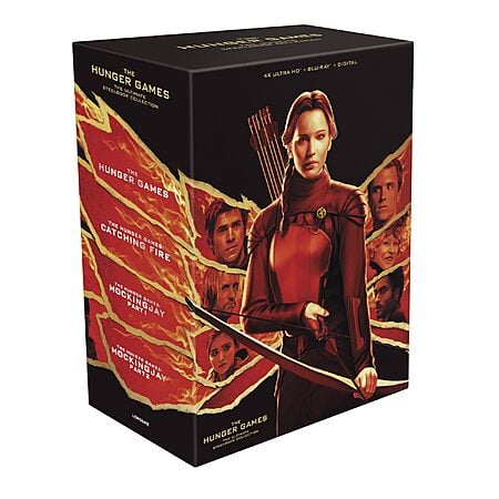 Hunger Games, The: Complete 4-Film Collection - BLURAY, Digital, 4K ULTRA HD $41.99