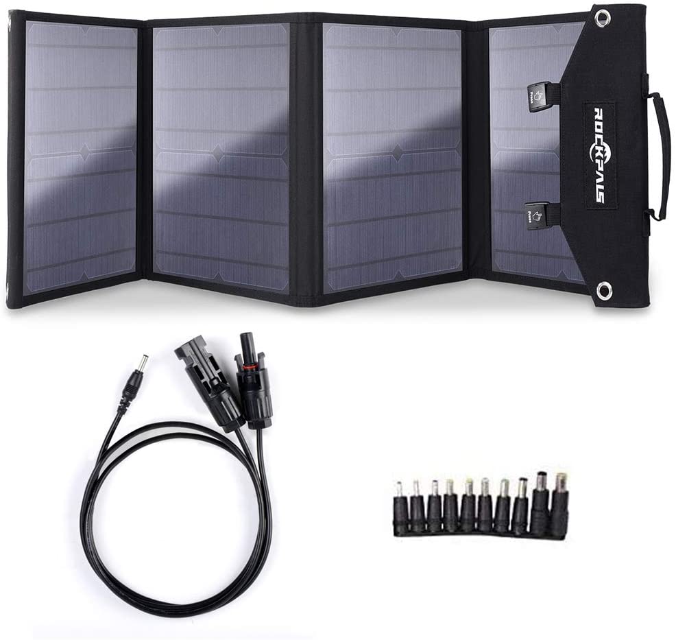 Rockpals SP003 100W Foldable Solar Panel Charger $141.29