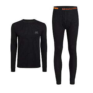 Realtree Men's Grand Canyon Baselayers Thermal Top & Pant Set (Limited Sizes)