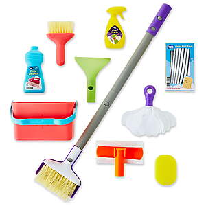 22-Pc Kid Connection Toddler Cleaning Playset $9.97 + Free Store Pickup
