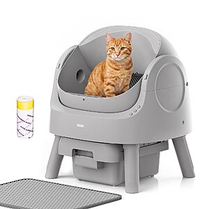 Mimfam Automatic Self-Cleaning Litter Box $99.97 (33% Off)