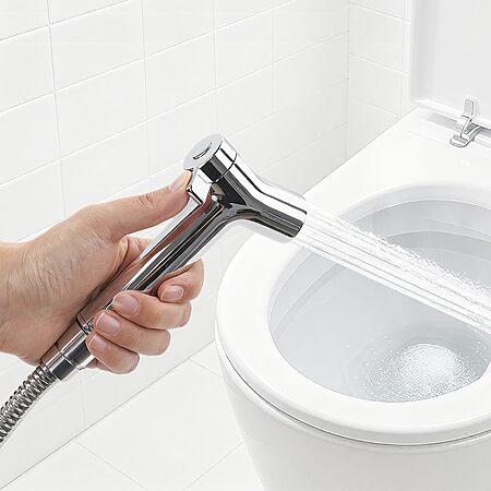 Handheld Bidet Sprayer for Toilet Stainless Steel Easy Install + Free Shipping w/ Prime at Amazon $14.99