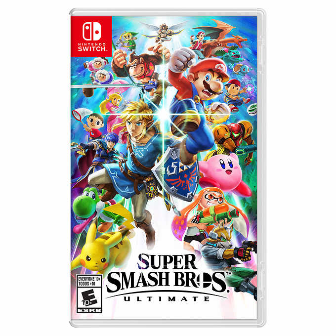 Super Smash Bros. Ultimate - Nintendo Switch Video Game - $49.99 + $1.99 Shipping @ Costco