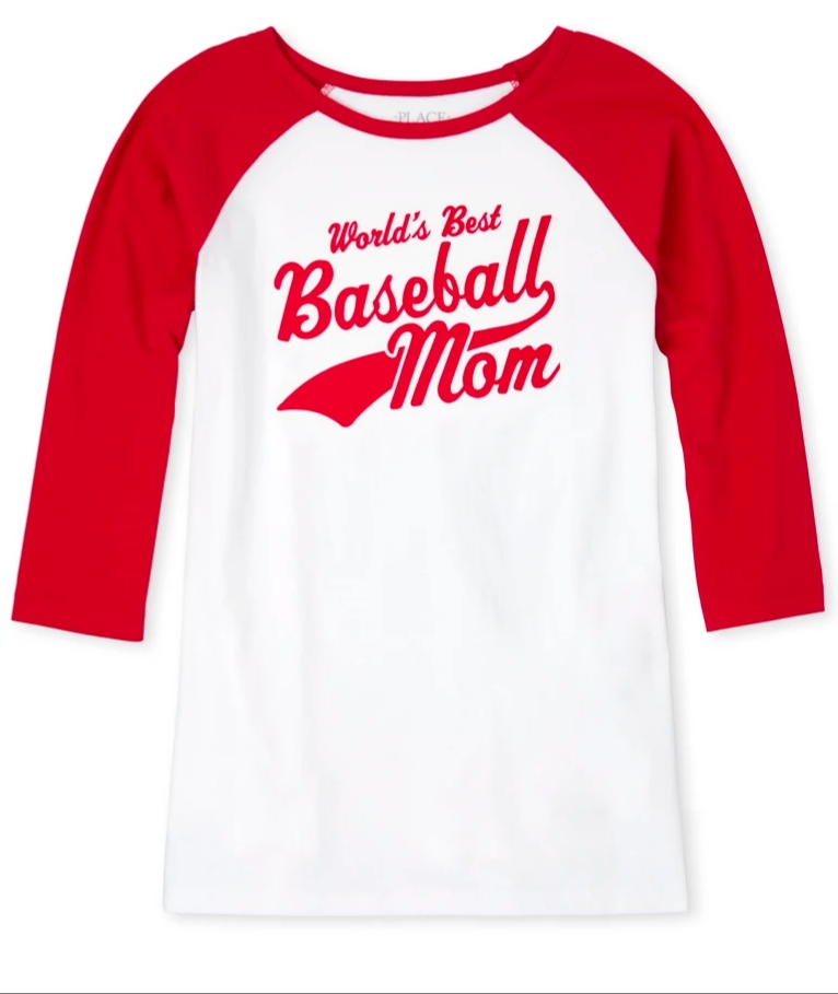 "World's Best" baseball/softball Mom/Dad baseball T $1.99 and $2.99 + free shipping