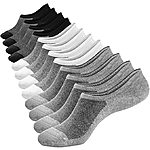 6 Pairs Mens No Show Socks Men Ankle Socks $9.09 @ Amazon