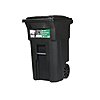 Lowes:  Toter 64 Gallon Black Plastic Wheeled Indoor/Outdoor Hinged Lid Trash Can $48 (reg. $96) in store YMMV CLEARANCE