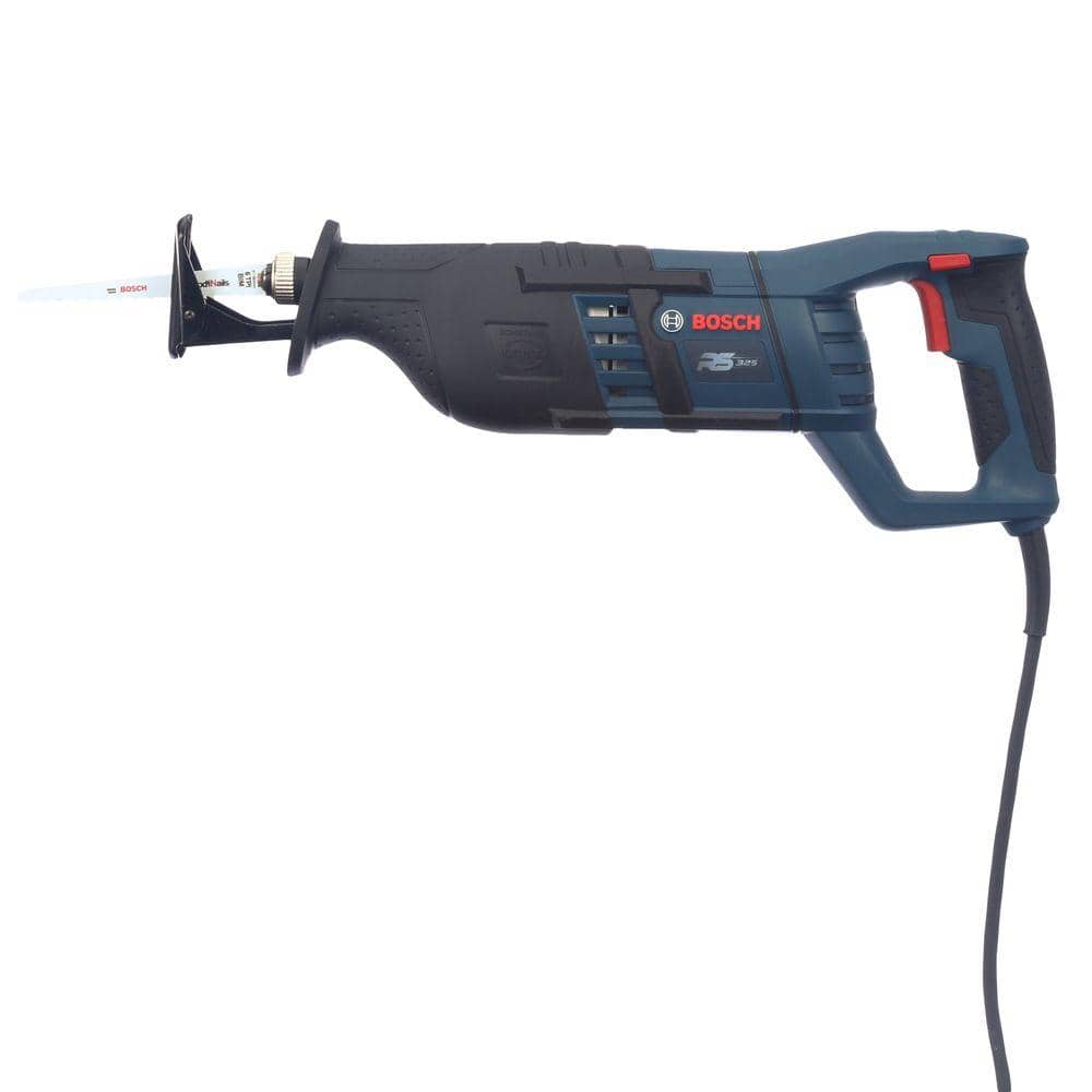 Home Depot & Amazon: Bosch 12 Amp Corded 1 in. Variable Speed Compact Reciprocating Saw with All-Purpose Saw Blade and Carrying Case $80 free ship 1-15-24 only (HD)
