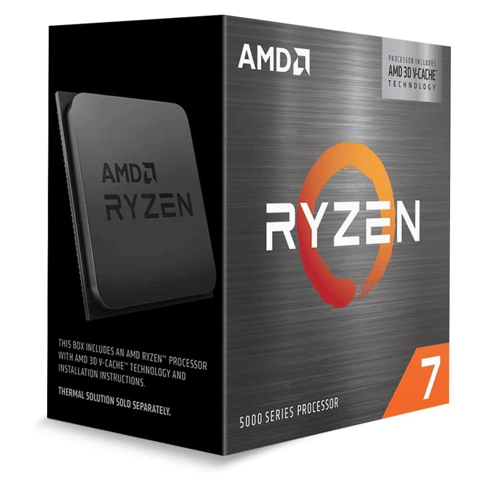 Amazon: AMD Ryzen™ 7 5800X3D 8-core, 16-Thread Desktop Processor with AMD 3D V-Cache™ Technology $308 free shipping