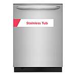 Lowes:  Frigidaire Gallery Stainless Steel Tub Top Control 24-in Built-In Dishwasher (Fingerprint Resistant Stainless Steel) ENERGY STAR, 49-dBA $400 (reg. 550) YMMV clearance