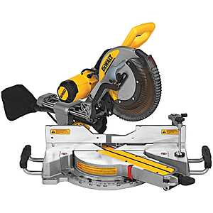 Home Depot: DEWALT 15 Amp Corded 12 in. Double Bevel Sliding Compound Miter Saw, Blade Wrench and Material Clamp 779 model $400 (reg. $600) free shipping