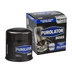 Purolator BOSS Spin on Oil Filters (PBL22500, PBL10111, PBL14476)  Each