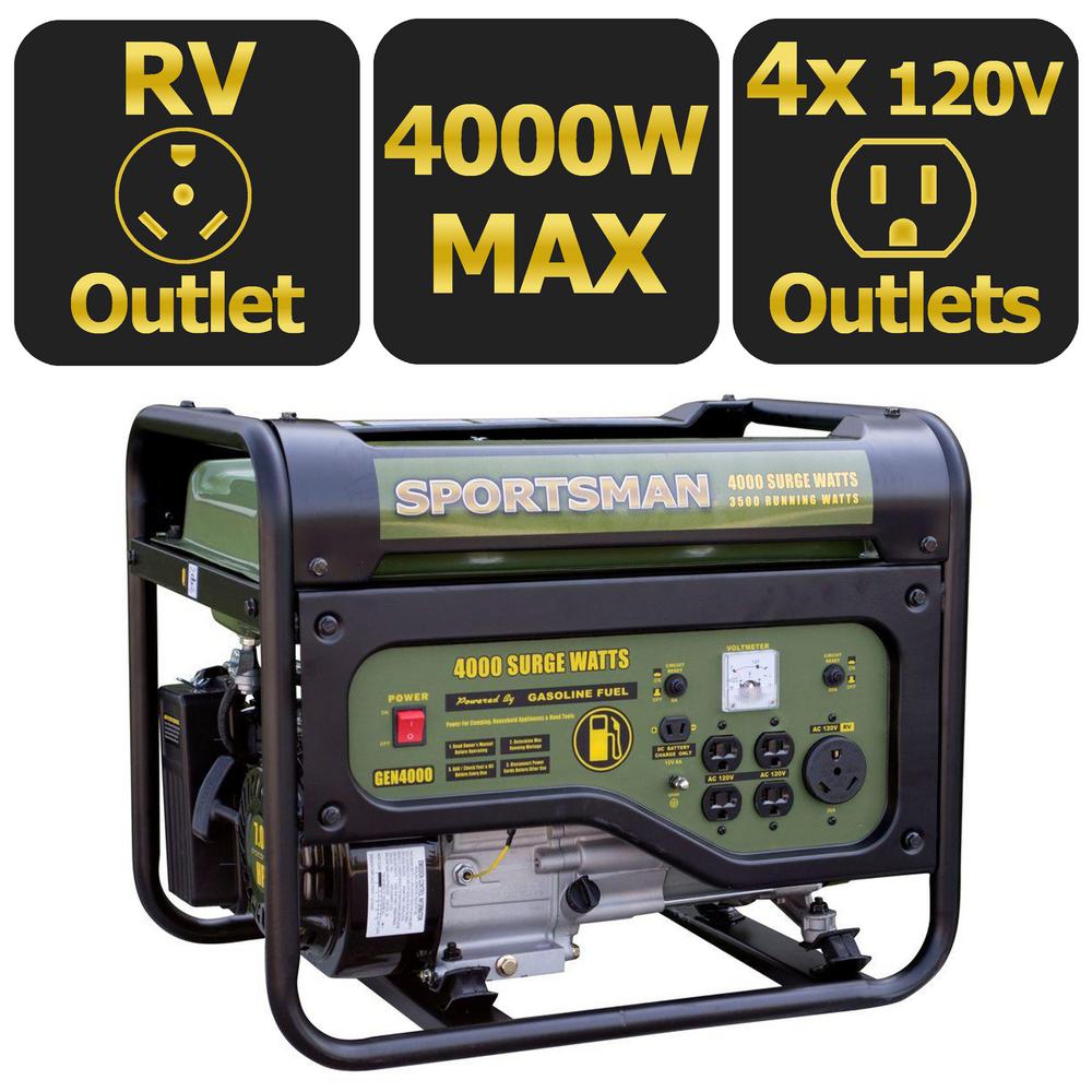 Home Depot generator deals: ex. Sportsman 4,000-Watt ...
