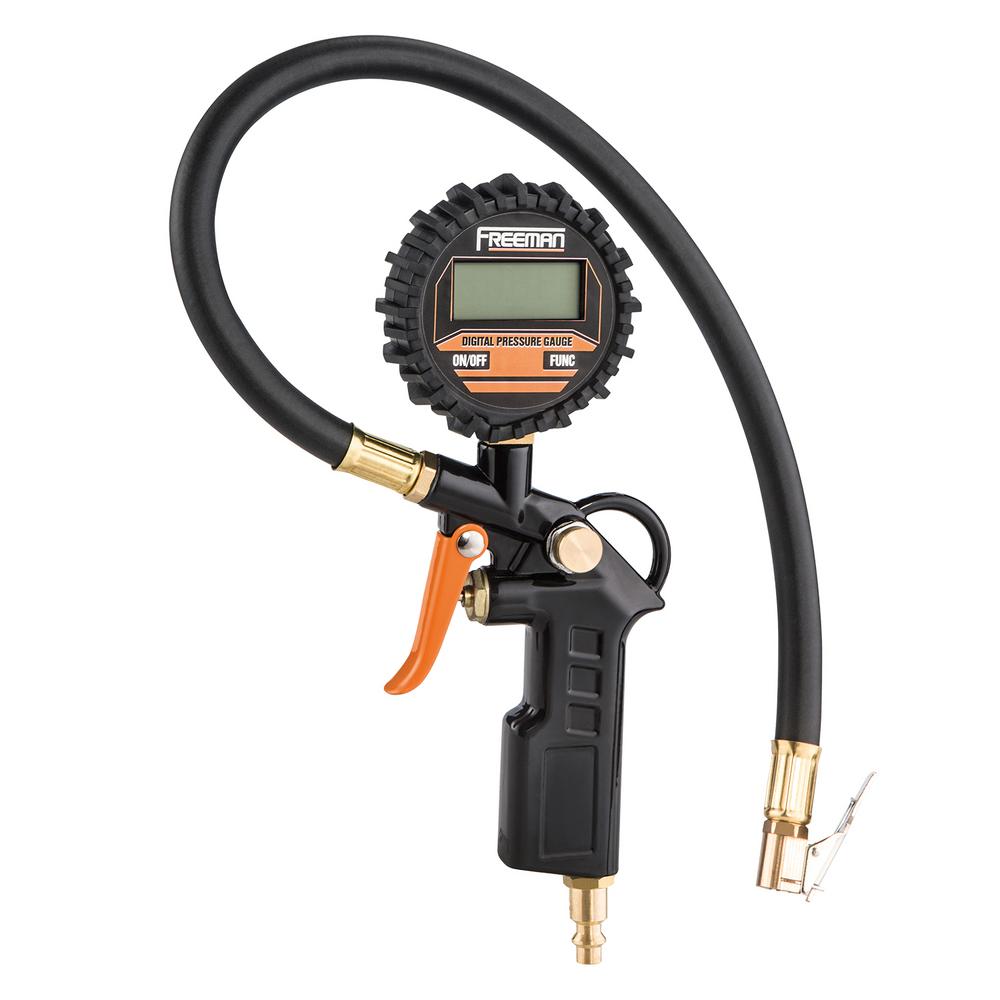 Home Depot Freeman Digital Tire Inflator with LED Pressure Gauge  $18 (usually $25) Free Shipping 7-16-18 only