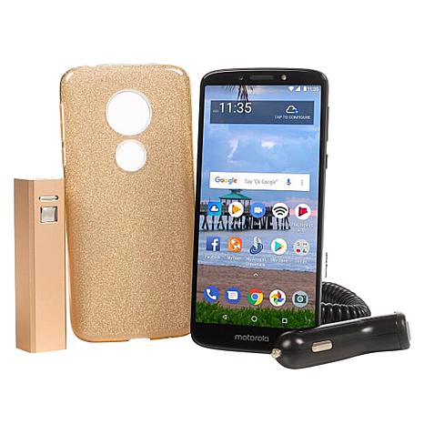 Hsn Motorola Moto E5 5 7 16gb Tracfone W 1500 Min Text Data And