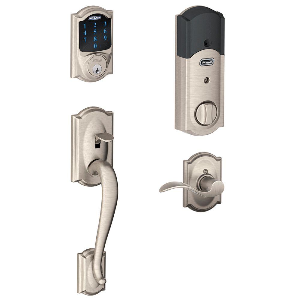 Smart Door Locks Schlage Camelot Connect Smart Lock W Alarm