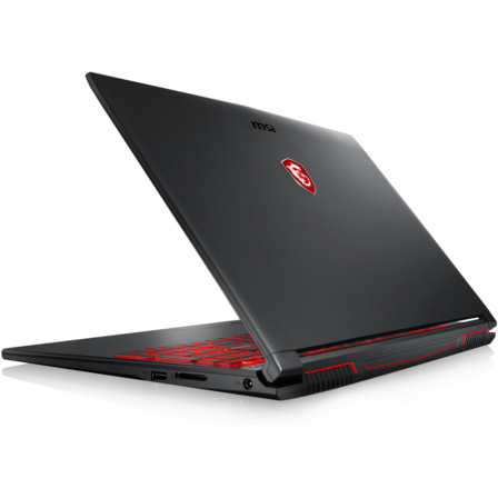 MSI GV62 8RE-061 Performance Gaming Laptop 15.6", Intel 8th Gen i5-8300, NVIDIA GeForce GTX 1060 3G, 256GB NVMe SSD, 8GB RAM, Windows 10 - Black - GV62061 $799