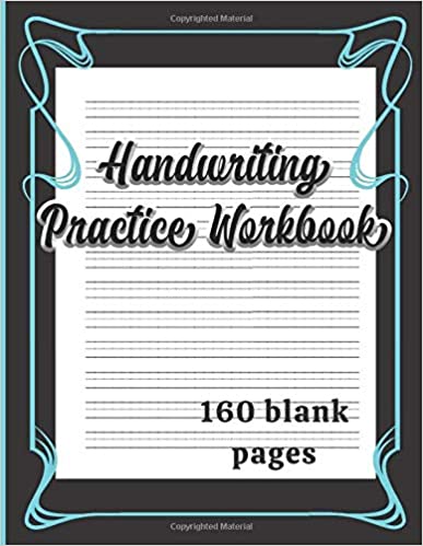 Handwriting Practice Workbook: Dotted Lined Writing Paper Paperback $5.33
