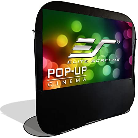 Elite Screens POP84H 84" 16:9 Pop-up Cinema Portable Screen $59.50 at Amazon