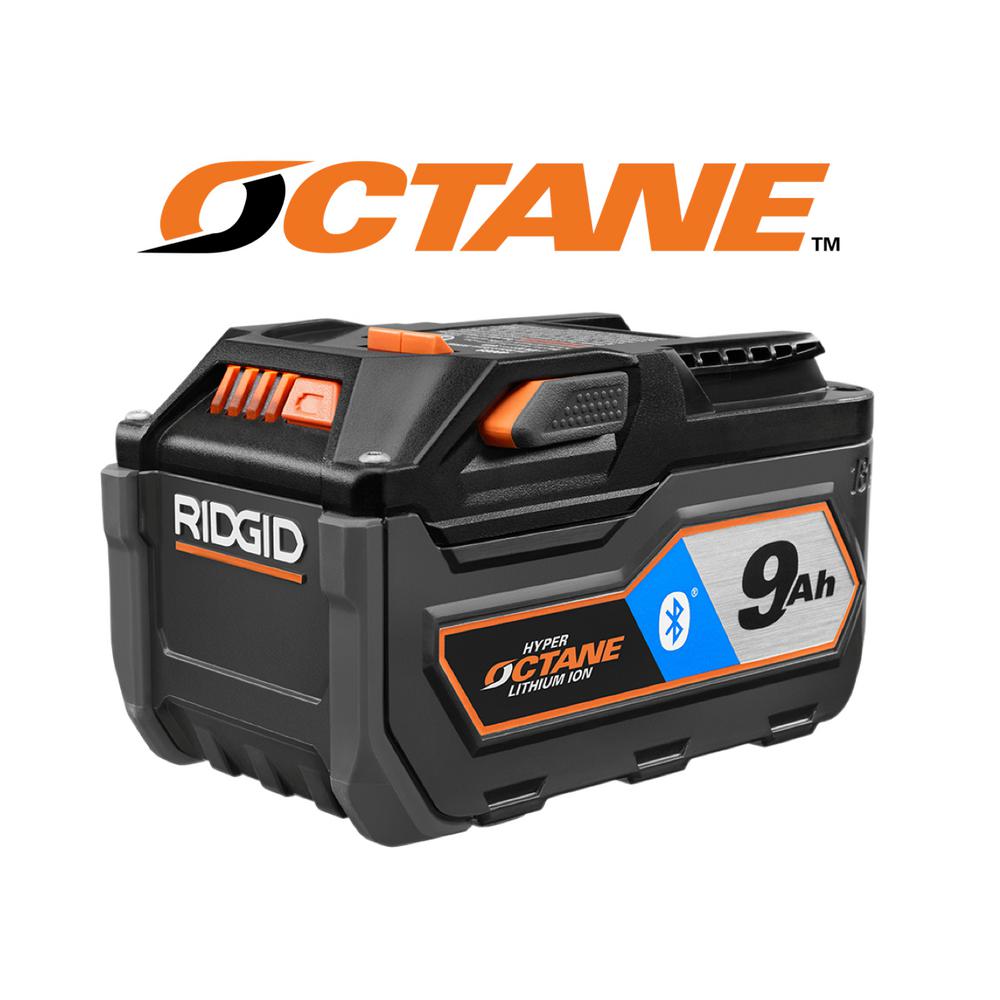 Ridgid 18-Volt OCTANE Bluetooth 9.0 Ah Battery - 50% Off at Home Depot - $99