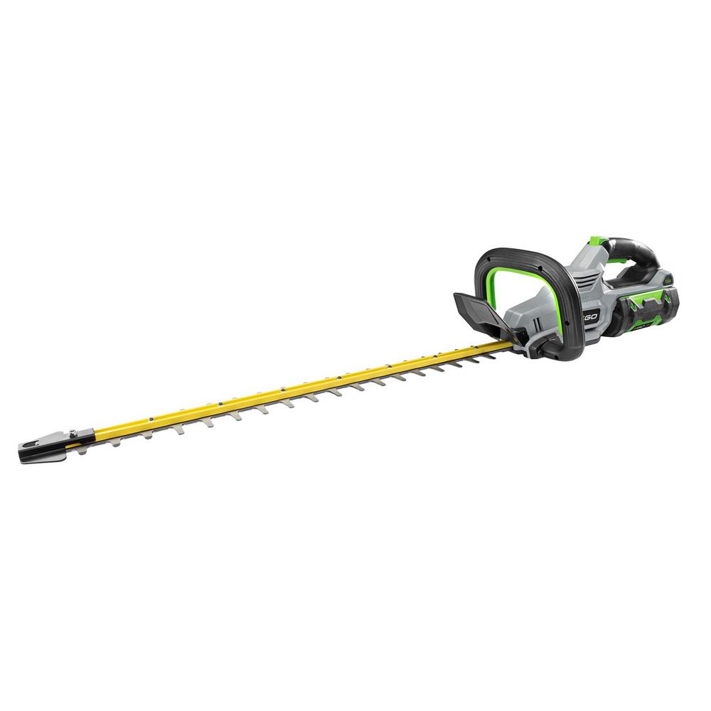 Ego Reconditioned 24 In 56v Lithium Ion Cordless Electric Brushless Hedge Trimmer With 2 5 Ah Battery And Charger Included 139 30 Shipped
