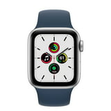 Apple Watch SE GPS, 40mm Silver Aluminum Case with Abyss Blue Sport Band - Regular $239.99