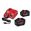 Milwaukee M18 Forge 8.0 and 12.0 batteries with Rapid Charger $259