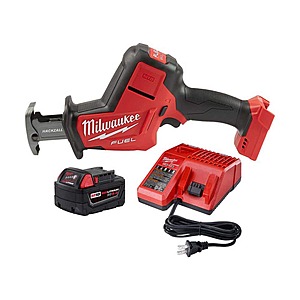 Milwaukee M18 FUEL HACKZALL Reciprocating Saw with One 5.0Ah Battery and Charger $149