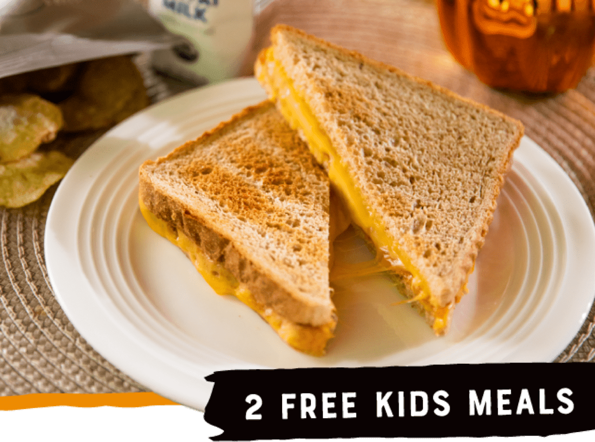 McAlister's Rewards members 2 Kids Meals for FREE with the purchase