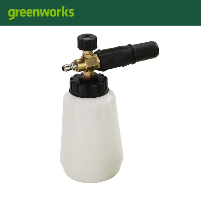 Greenworks Premium Foam Cannon $9.92 Lowes YMMV