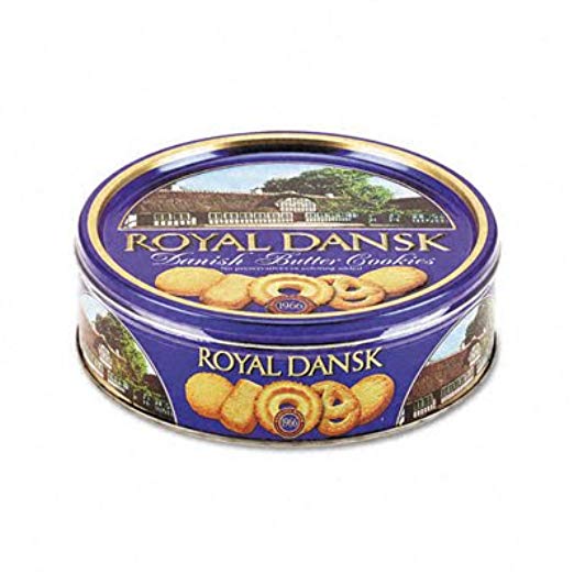 Royal Dansk Danish Butter Cookie Tin BOGO 12.0oz for $5.29 Walgreens