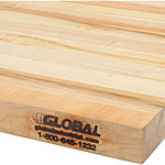 (See &quot;NOTE&quot;) -- Butcher Block Square Edge Workbench Top -- 3ft. x 2ft. (1-3/4 in. Thick) $49.95+T/S