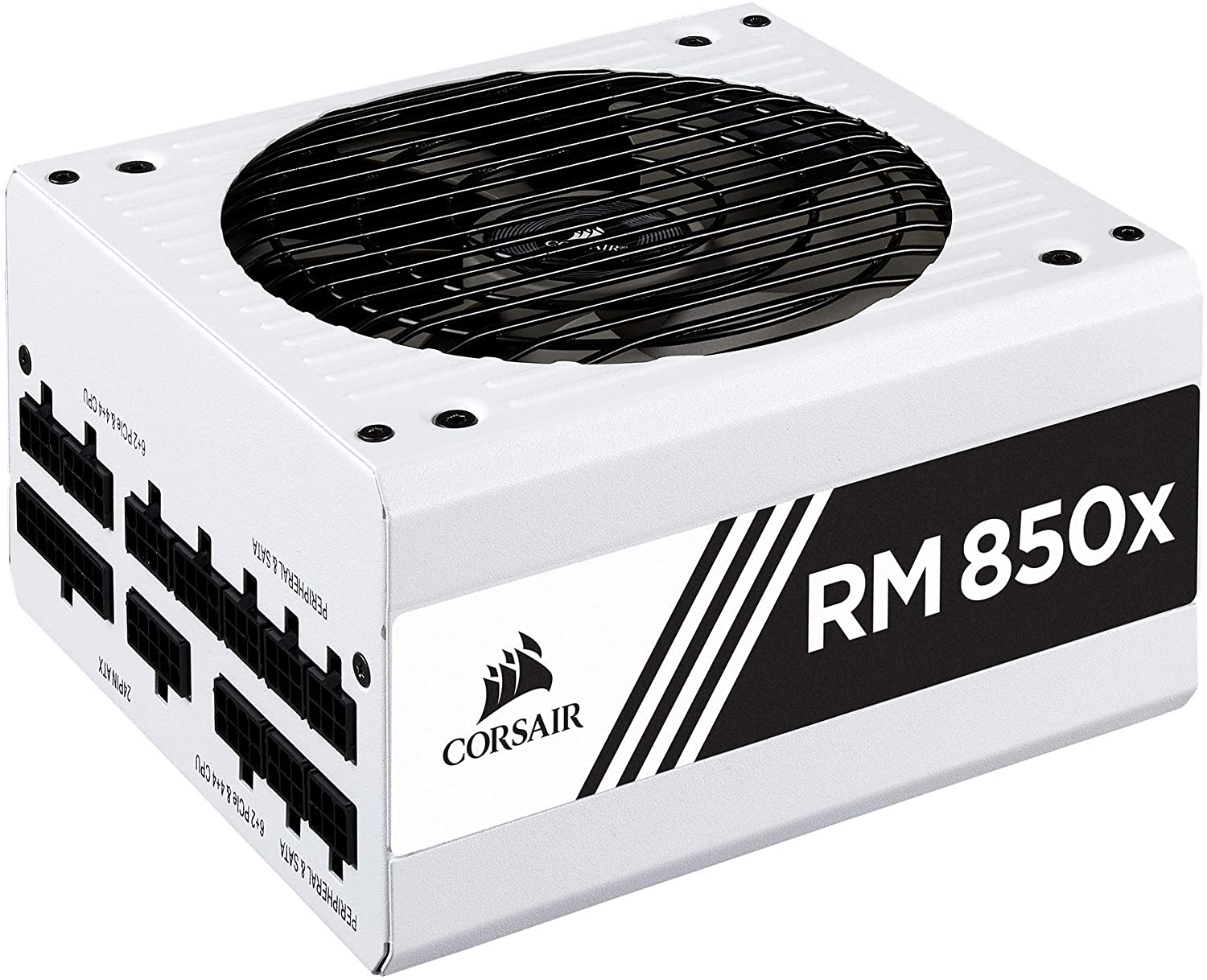 Corsair RMX White Series (2018), RM850x, 850 Watt, 80+ Gold Certified, Fully Modular Power Supply - White, 80 PLUS Gold - $110 at Amazon