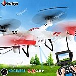 QUADCOPTER w/ 4ch 2.4GHz headless mode + FPV camera and LCD monitor $84.21 (reg, $101) from Tinydeal