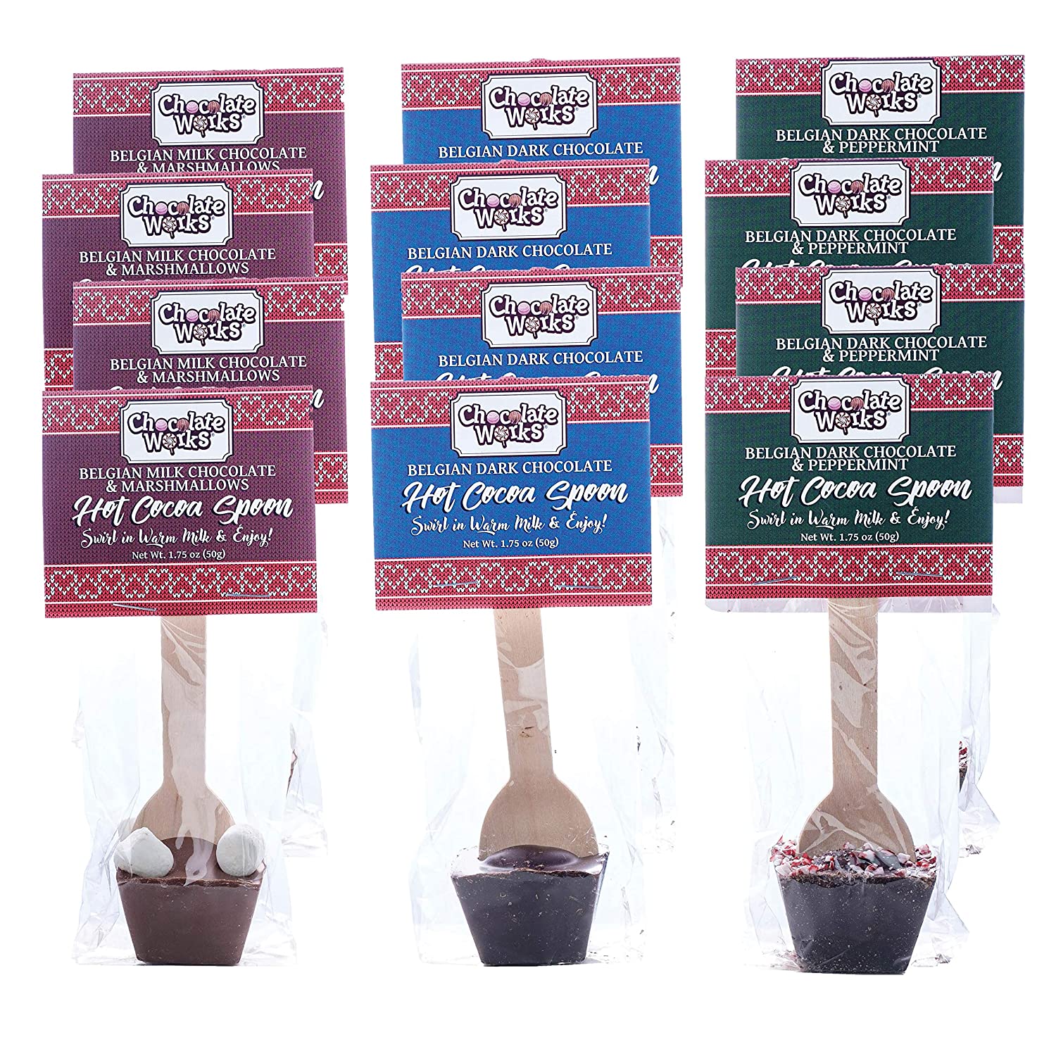 Hot Chocolate Spoons 12 pack for $14 with  $20 Coupon @ Amazon $14.9