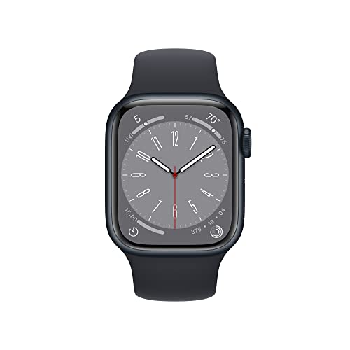 $50 off Watch Series 8 [GPS 41mm] Midnight Aluminum Case with Midnight Sport Band - S/M $349 - This color/Size recently added to promo