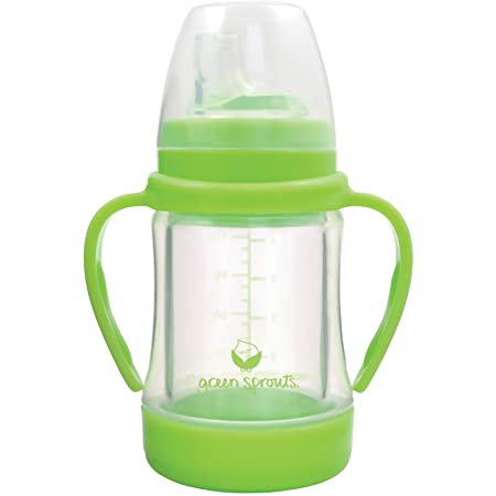 green sprouts Sip & Straw Cup Glass Baby Toddler Sippy Bottle $6.26-$6.xx 4oz