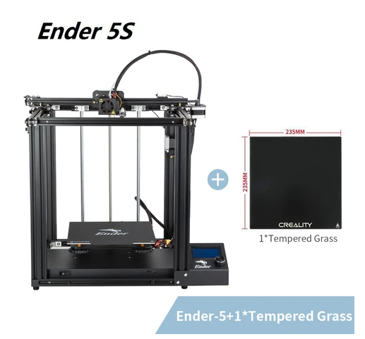 Creality Ender 5 3d Printer Tempered Grass Sale 319 00 Free Shipping 319 Slickdeals Net