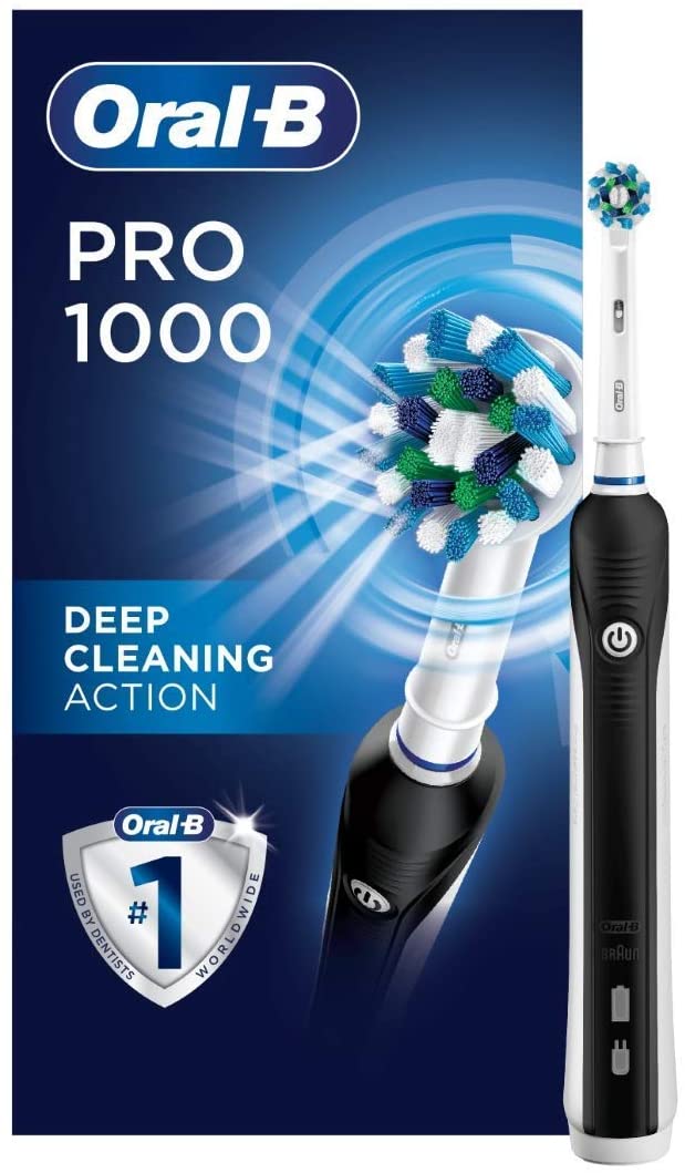 Oral-B 1000 CrossAction Electric Toothbrush $29.99 at Amazon