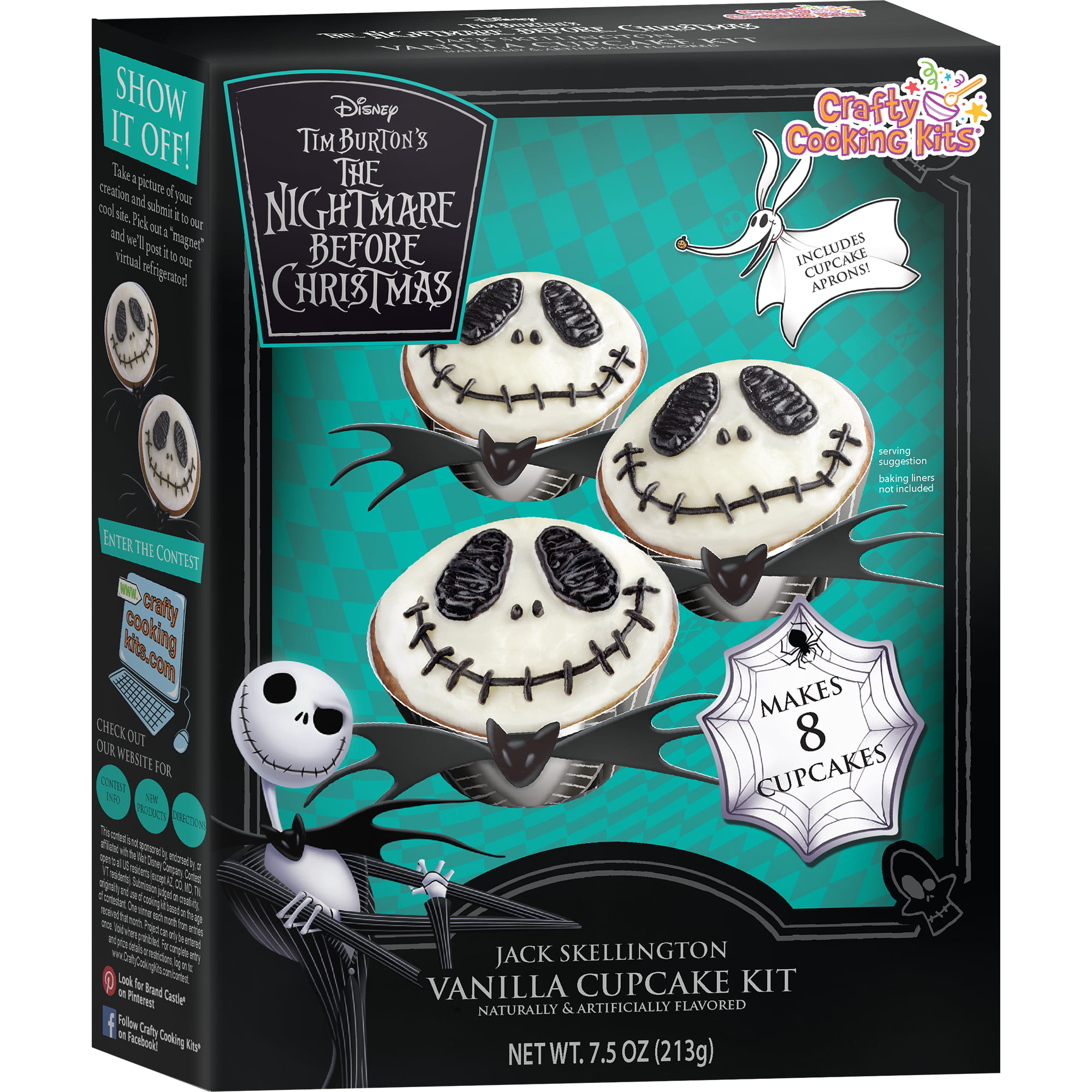 Disney's Jack Skellington Vanilla Cupcake Kit $0.89 FS with WM+ at Walmart $0.87