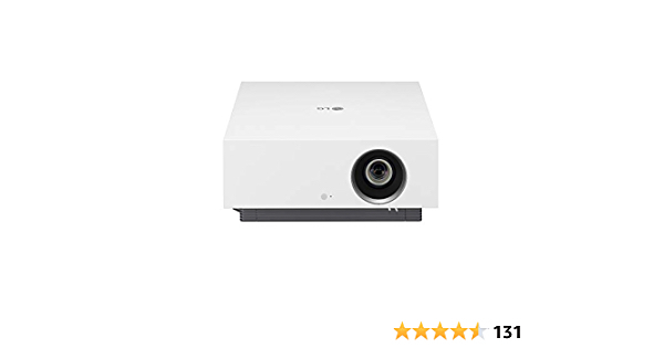 LG HU810PW 4K UHD (3840 x 2160) Smart Dual Laser CineBeam Projector with 97% DCI-P3 and 2700 ANSI Lumens - $2416.00