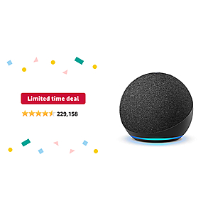 Limited-time deal: All-new Echo Dot (4th Gen, 2020 release