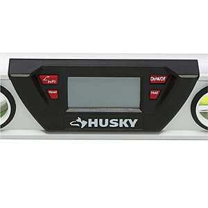 Husky digital level with shop laser
