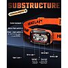 DARKBEAM LED USB Rechargeable Dual Light Headlamp w/ Motion Sensor 2-Pack For $5.48, or 1 for $3.60