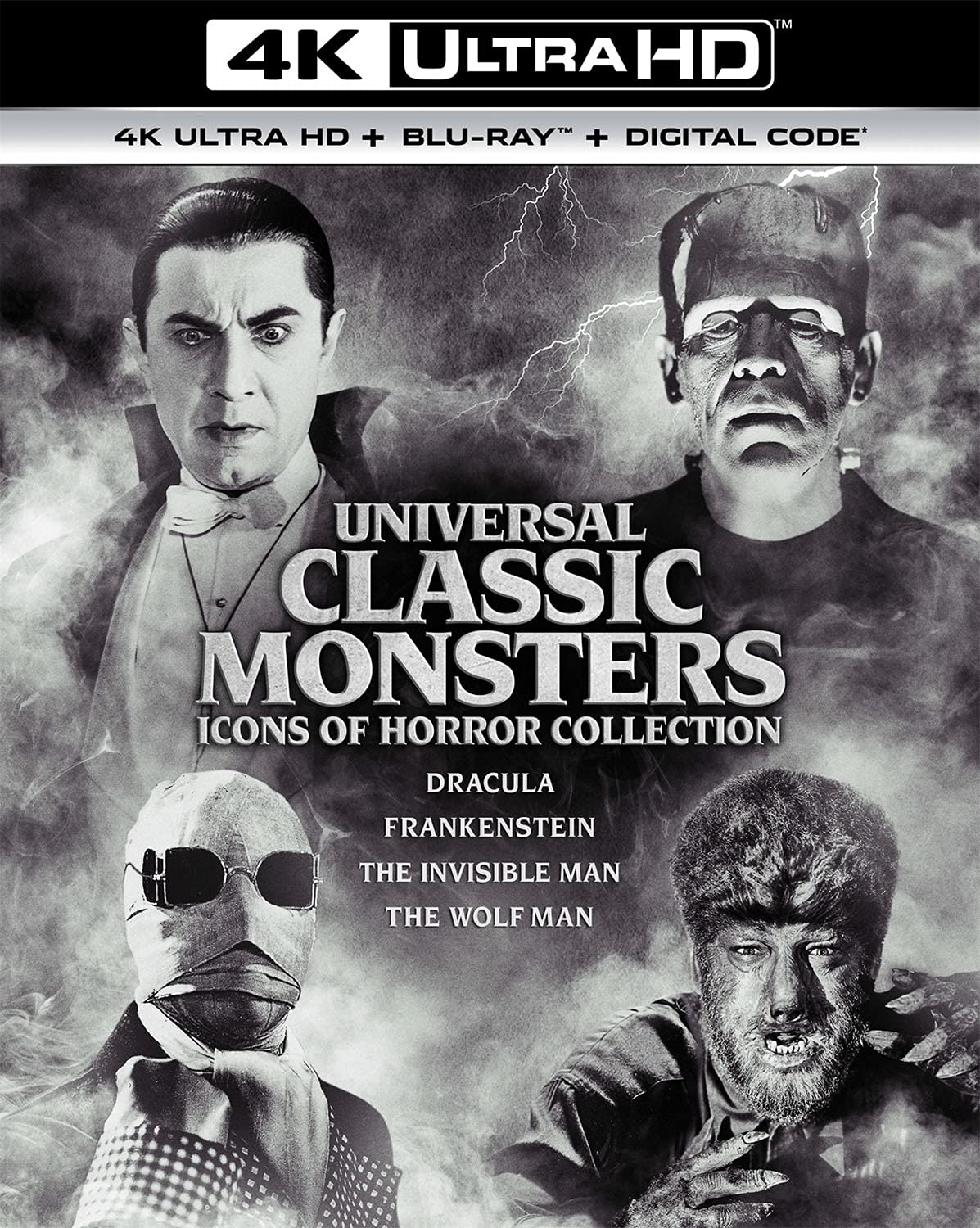 Universal Classic Monsters: Icons of Horror Collection [4K UHD] $29.99