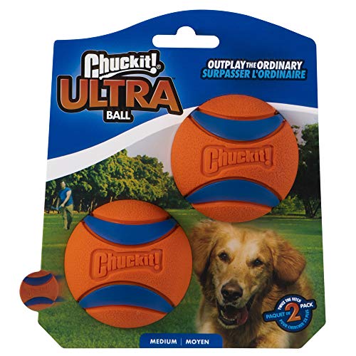 ChuckIt! Ultra Ball, Medium (2.5 Inch) 2 Pack $5.48