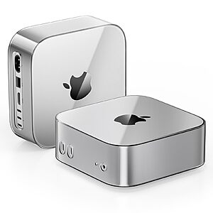 ORICO TPU Case for Mac mini M4/M4 Pro, Precision Fit Sleeve, Slim Design, 360° Protection & Efficient Heat Dissipation, Anti-Scratch, Transparent for $6.49 with code - TP241WHEP