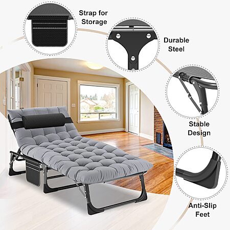 20% Off ABORON Chaise Lounge Chair!