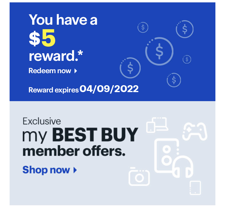 Select BestBuy Accounts 5 Reward