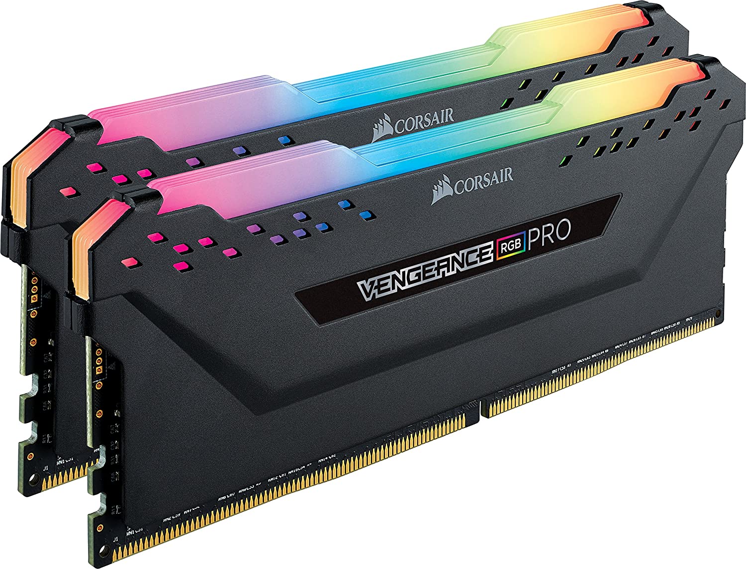 CORSAIR VENGEANCE RGB PRO 16GB (2x8GB) DDR4 3200MHz C16  - Black ($74.99)