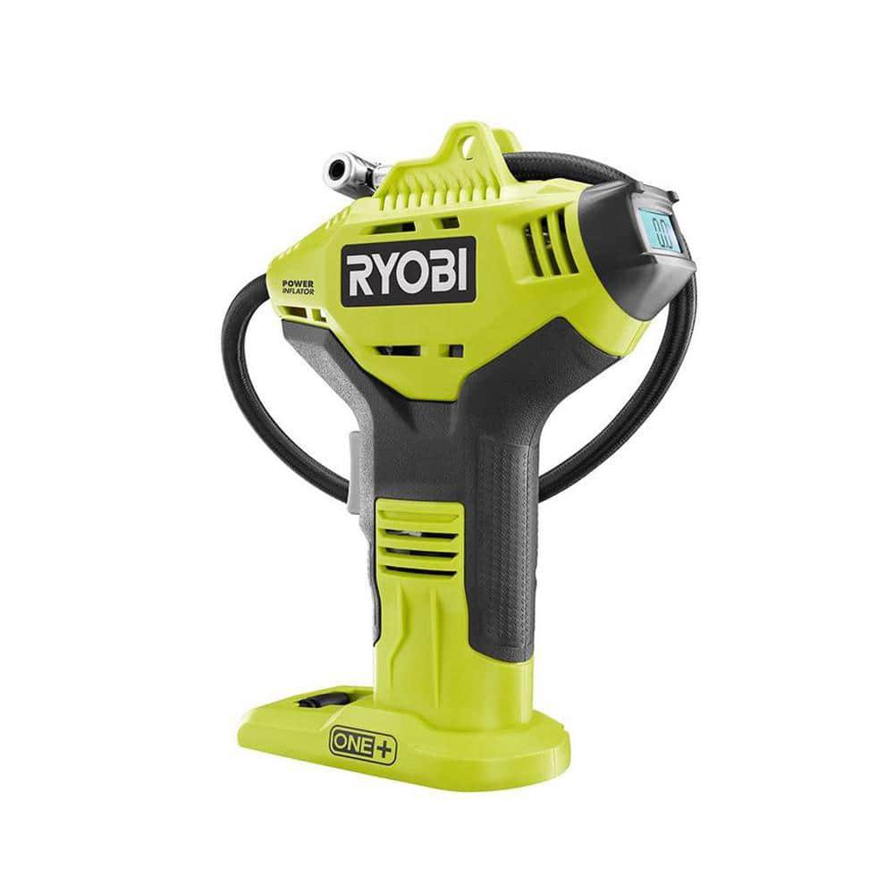 RYOBI ONE+ 18V Cordless High Pressure Inflator with Digital Gauge (Tool Only) - $24.97